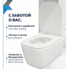 Сиденье для унитаза Watersense Eva GS W01846 дюропласт, с микролифтом, быстросъем, универсальное, ультратонкое