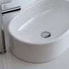 Раковина накладная Watersense Camila 52 W00013 520х330х130 мм белая