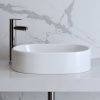 Раковина накладная Watersense Camila 52 W00013 520х330х130 мм белая