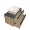 Раковина накладная Watersense Eva 50 W00001 475х370х140 мм белая