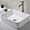 Раковина накладная Watersense Eva 50 W00001 475х370х140 мм белая