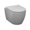 Унитаз подвесной безободковый торнадо Watersense Milana Vortex W01830 48,5х32х35,5 см микролифт