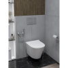 Унитаз подвесной безободковый торнадо Watersense Rita Pro Vortex W00751 52х32х35,5 см микролифт