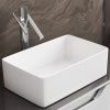 Раковина накладная Watersense Eva Mini 38 W00010 380х240х120 мм белая