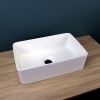 Раковина накладная Watersense Eva Mini 38 W00010 380х240х120 мм белая