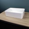 Раковина накладная Watersense Eva Mini 38 W00010 380х240х120 мм белая