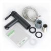 Смеситель для раковины Fmark FS8201-2H, черный (12)