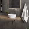 Раковина накладная Watersense Milana D31 W00166 310х310х110 мм белая