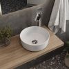 Раковина накладная Watersense Milana D31 W00166 310х310х110 мм белая