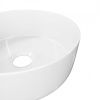 Раковина накладная Watersense Milana D31 W00166 310х310х110 мм белая