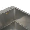 Мойка для кухни врезная G.lauf GL-5050 из нержавеющей стали, 50*50 см без сифона