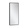 Зеркало с подсветкой EQUIL Stoune 500x900 zkSTOUNE50-15, черный