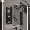 Зеркало с подсветкой EQUIL Stoune 500x900 zkSTOUNE50-15, черный