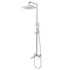 Душевая стойка со смесителем GROSS AQUA Level GA9990SMDR хром