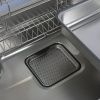 Мойка для кухни врезная Knois KN784805 сатин из нержавеющей стали, 78*48 см с сифоном