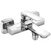 Смеситель для ванны GROSS AQUA 2515880C Edge хром с коротким изливом