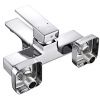 Смеситель для ванны GROSS AQUA 2515880C Edge хром с коротким изливом