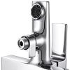 Смеситель для ванны GROSS AQUA 2515880C Edge хром с коротким изливом