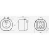 Водонагреватель электрический накопительный 10 л. Haier ES10V-MQ2 под мойкой