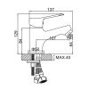 Смеситель для раковины LEDEME L1061