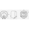 Водонагреватель электрический накопительный 15 л. Haier ES15V-MQ1 над мойкой