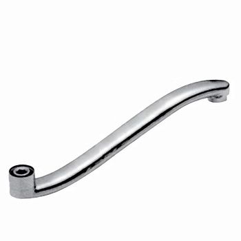 40 Излив Potato для смесителя  плоский изогнутый P40S