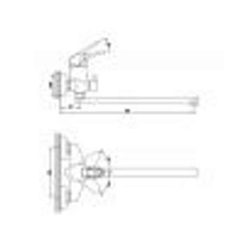 Смеситель для ванны Gross Aqua Optima 7518511С-35F