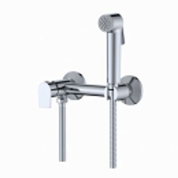 Смеситель для биде Gross Aqua Bidet GA012201C встраиваемый с гигиенической лейкой