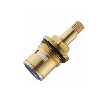 Кран-букса Potato  металлокерамическая 1/2  (под юбку, 20 шлиц, 180 град, гор. и хол. вода) P51-1