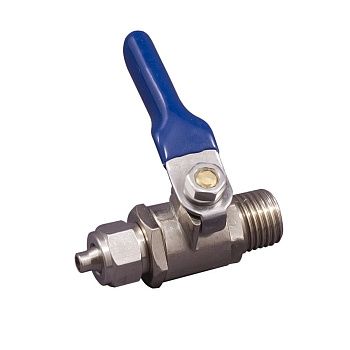 Кран шаровый Гейзер 1/4 25373  для подключения стационарных бытовых фильтров