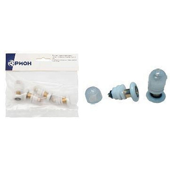 ORION Ролики дверные одинарный эксцентриковые, пластик, 4 шт, в п/у  0101011