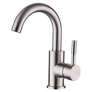 Смеситель для кухни Ledeme L1098-3 с поворотным изливом
