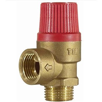 Клапан предохранительный 1/2"х1/2" Вн/Нр Tim BL22MF-K-3bar