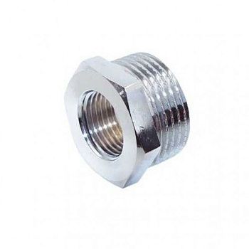 Футорка ф1"х3/4" НР/ВР TIM K-BX043 хром