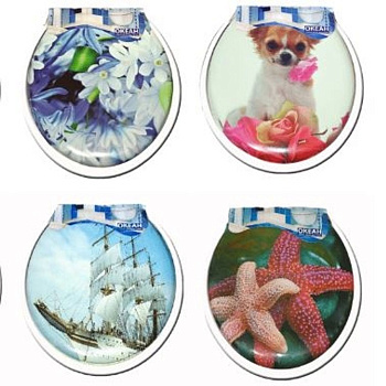 Сиденье для унитаза Океан Комфорт 103-311-01 с рисунком