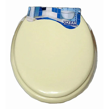 Сиденье для унитаза Океан 103-312-06 Кремовое