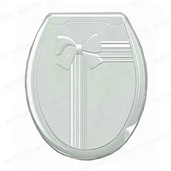 Сиденье для унитаза Океан Бантик 104-404-00-01