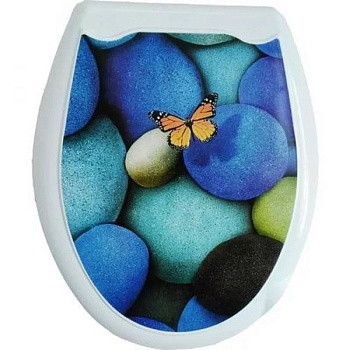 Сиденье для унитаза Океан Бабочка 104-406-01