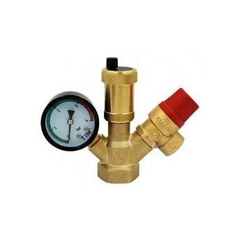 Группа безопасности для котла 1" Вн Tim JH1024-3std Мини эконом