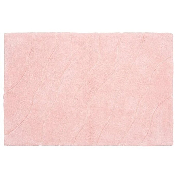 Коврик для ванной FORA TRENDY FOR-TR050 Розовый хлопковый 800х500