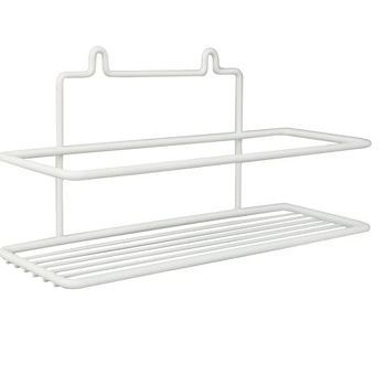 Полка для ванной ProfFero П0001288 Белая настенная 1 ярус