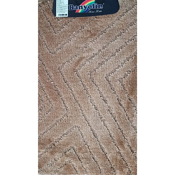 Коврик для ванной Санакс 00296 CLASSIC UNI одинарный  Коричневый 55х90 см