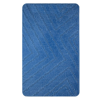 Коврик для ванной Санакс 00298 CLASSIC UNI одинарный  Синий 55х90 см