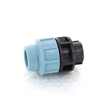 Муфта переходная ПНД компрессия ф32х1/2" ВР Santehplas