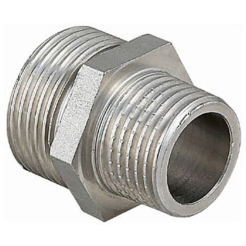 Ниппель переходной ф1/2"х3/8" НР/НР TIM SM028N