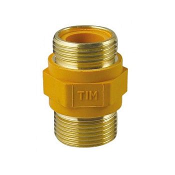 Диэлектрическая муфта для газа 3/4"х3/4" Нр/Нр TIM BSM033