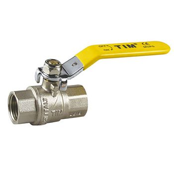 Кран шаровой усиленный для газа 1/2"х1/2" Вн/Вн рычаг TIM DE112T