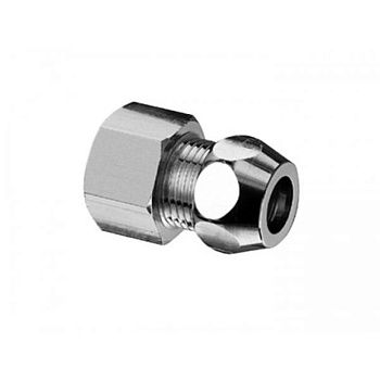 Концевик для подсоединения жесткой трубки 1/2"х10 мм НР TIM K-SM1002 прямой