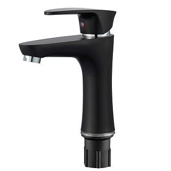 Смеситель для умывальника Fashun P1005-7 из ABS пластика чёрный