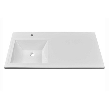 Раковина для ванной MARKO Марсал 120 над стиральной машиной левая без кронштейна